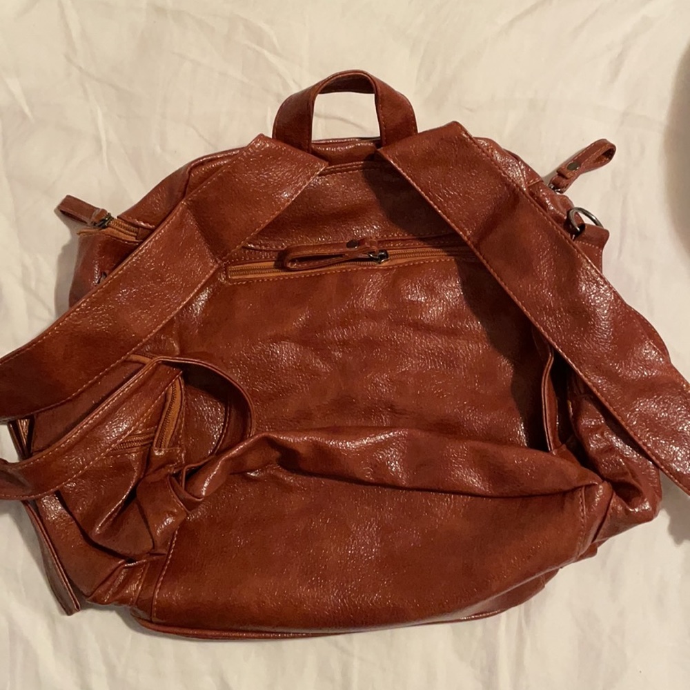 COPY - PU Leather Rivet Backpack - Picture 12 of 12